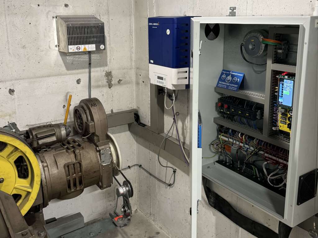 Liftplus AG - Modernisierung an einem Personenaufzug